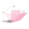 suitable for macbook pro 16 inch case 2023 2022 2021 m2 a2780 a2485 m1 pro/max hard shell case keyboard cover pink