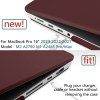 suitable for macbook pro 16 inch case 2023 2022 2021 m2 a2780 a2485 m1 pro/max hard shell case keyboard cover wine red suitable for macbook pro 16 inch case 2023 2022 2021 m2 a2780 a2485 m1 pro/max hard shell case keyboard cover wine red
