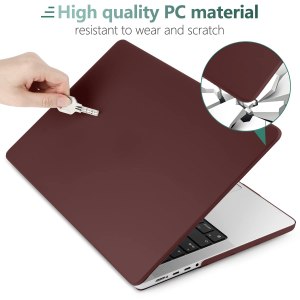 suitable for macbook pro 16 inch case 2023 2022 2021 m2 a2780 a2485 m1 pro/max hard shell case keyboard cover wine red suitable for macbook pro 16 inch case 2023 2022 2021 m2 a2780 a2485 m1 pro/max hard shell case keyboard cover wine red