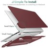 suitable for macbook pro 16 inch case 2023 2022 2021 m2 a2780 a2485 m1 pro/max hard shell case keyboard cover wine red suitable for macbook pro 16 inch case 2023 2022 2021 m2 a2780 a2485 m1 pro/max hard shell case keyboard cover wine red