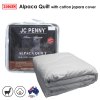 350gsm alpaca quilt with cotton japara cover single 350gsm alpaca quilt with cotton japara cover single