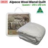 500gsm alpaca wool blend quilt queen 500gsm alpaca wool blend quilt queen