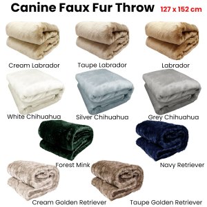 canine faux fur throw rug 127 x 152 cm labrador canine faux fur throw rug 127 x 152 cm labrador