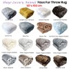 shaye luxury range faux fur throw rug 127 x 152 cm mexican wolf shaye luxury range faux fur throw rug 127 x 152 cm mexican wolf