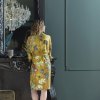 bedding house van gogh partout des fleurs gold kimono bath robe small/medium bedding house van gogh partout des fleurs gold kimono bath robe small/medium