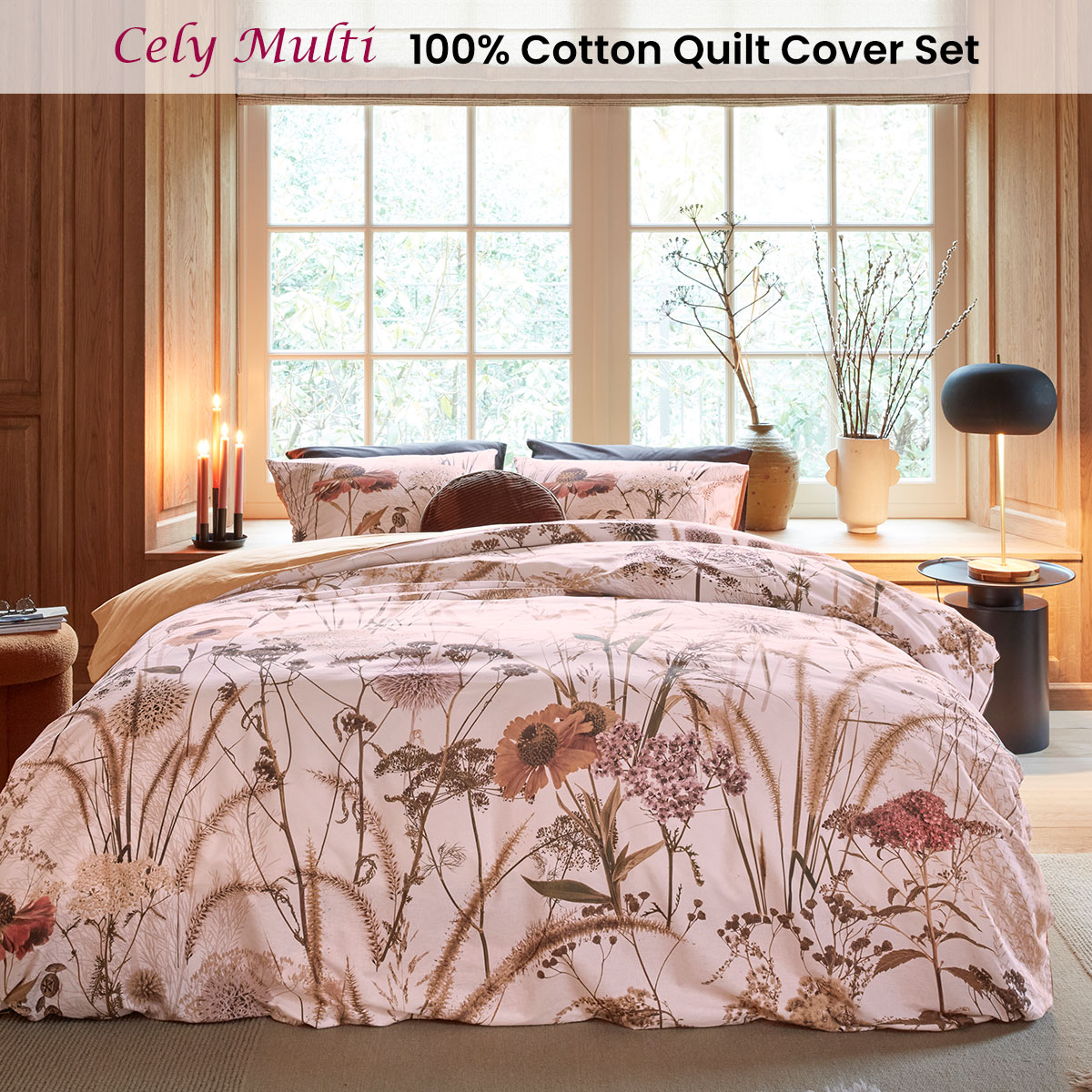 bedding house cely multi cotton floral quilt cover set queen bedding house cely multi cotton floral quilt cover set queen