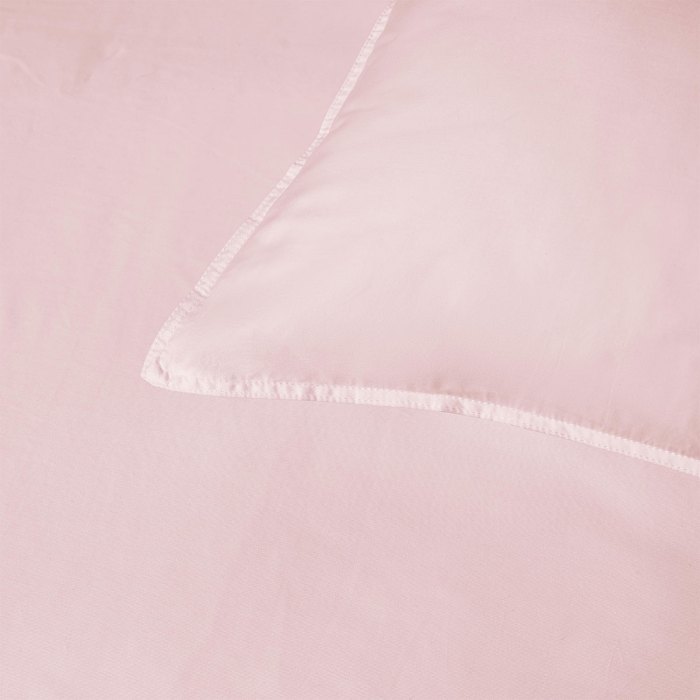 accessorize 400tc blush bamboo cotton double stitch quilt cover set queen
