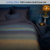 bedding house lenny blue cotton quilt cover set queen bedding house lenny blue cotton quilt cover set queen