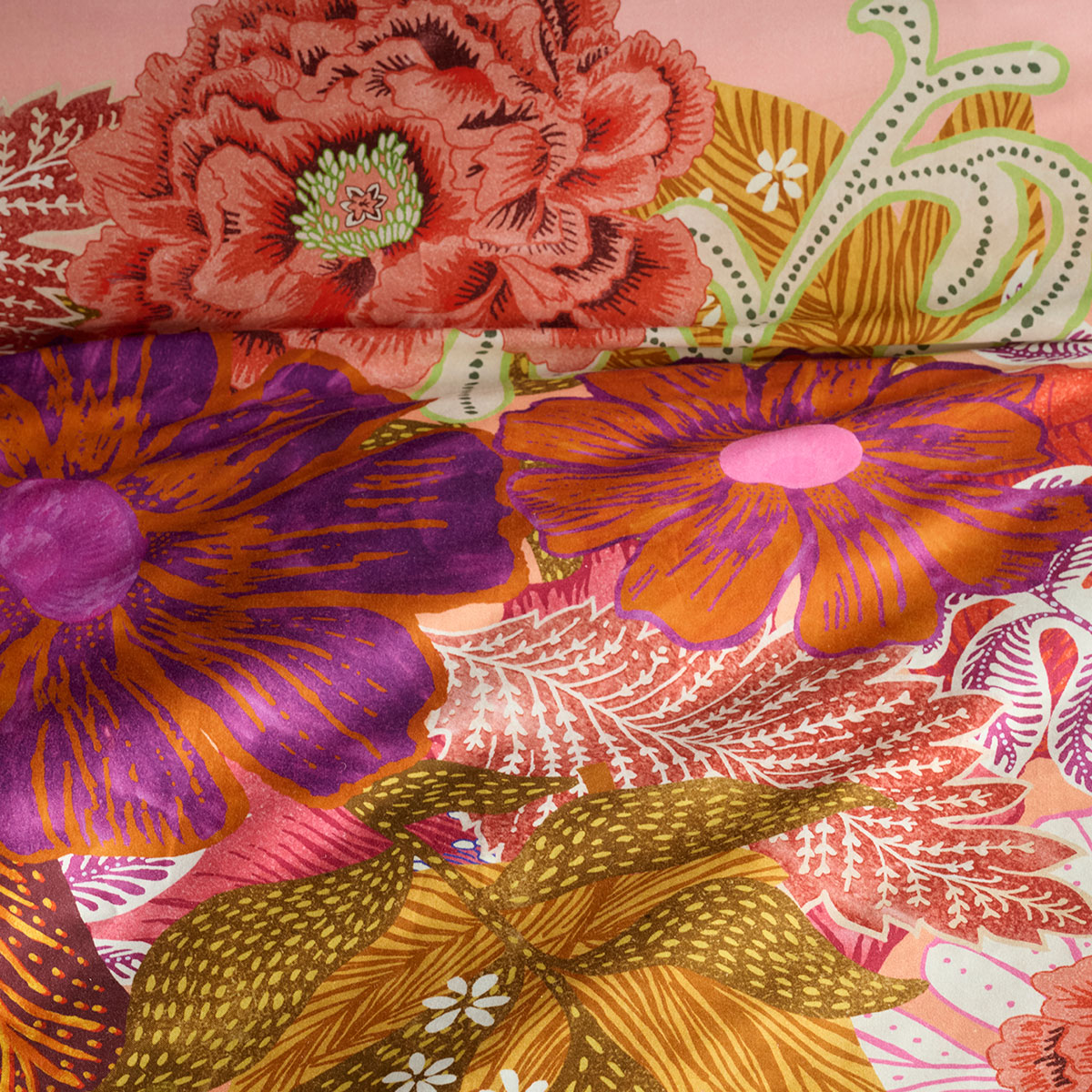 oilily livia multi cotton floral quilt cover set queen oilily livia multi cotton floral quilt cover set queen