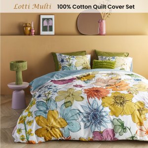 bedding house lotti multi cotton floral quilt cover set queen bedding house lotti multi cotton floral quilt cover set queen