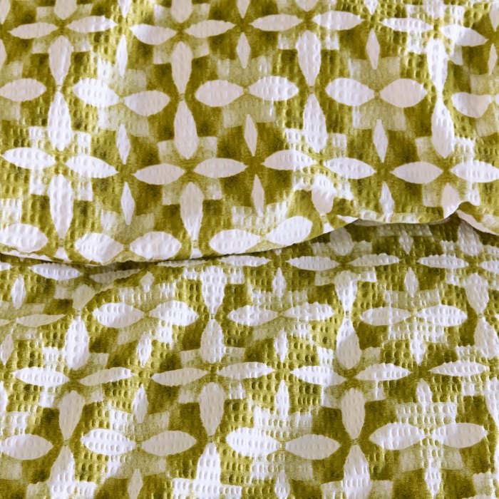bedding house mae green seersucker cotton quilt cover set queen bedding house mae green seersucker cotton quilt cover set queen