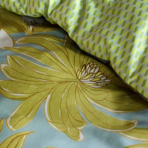 oilily melodi green cotton floral quilt cover set queen oilily melodi green cotton floral quilt cover set queen