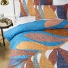 accessorize sorrel white cotton foliage quilt cover set single accessorize sorrel white cotton foliage quilt cover set single