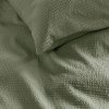 bedding house summer green seersucker cotton quilt cover set queen bedding house summer green seersucker cotton quilt cover set queen