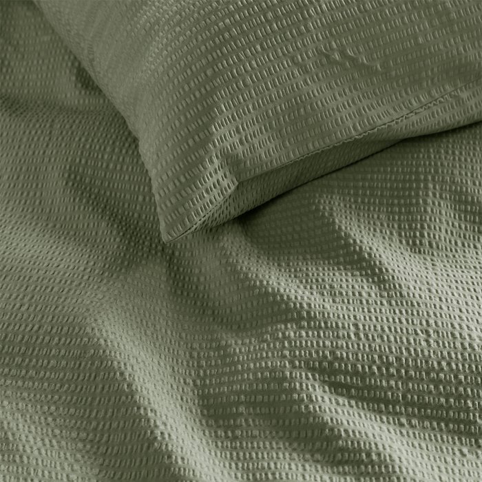 bedding house summer green seersucker cotton quilt cover set queen bedding house summer green seersucker cotton quilt cover set queen