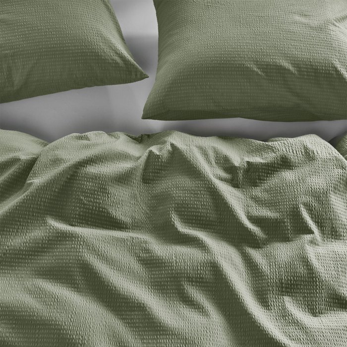 bedding house summer green seersucker cotton quilt cover set queen bedding house summer green seersucker cotton quilt cover set queen