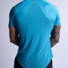 hard hitters pro tech performance tee mykonos blue x large