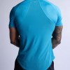 hard hitters pro tech performance tee mykonos blue x large