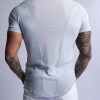 hard hitters raglan crew tee steel blue x large hard hitters raglan crew tee steel blue x large