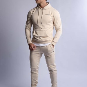hard hitters slim fit terry joggers beige x large