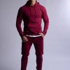 hard hitters slim fit terry joggers burgundy x large hard hitters slim fit terry joggers burgundy x large