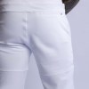 hard hitters slim fit terry shorts white large