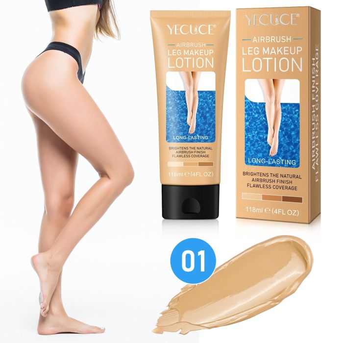 airbrush leg makeup lotion 01 fair skin 118ml