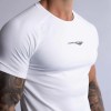 HARD HITTERS RAGLAN CREW TEE WHITE X-LARGE