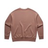 women's relax sweatshirt dusty pink back women's relax sweatshirt dusty pink back