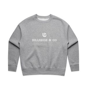 women's relax sweatshirt grey