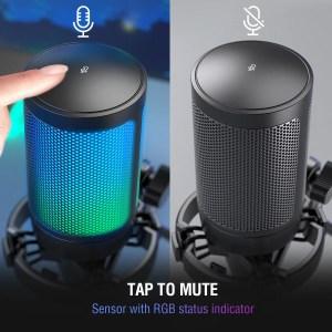 FIFINE USB Gaming Microphone PC PS4 PS5 MAC,Suit for Podcasters/Gamers/Influencers/Home studio 2