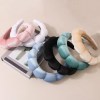 velvet cloud non slip hair band – simple & stylish hair accessory for women Velvet Cloud Non-Slip Hair Band – Simple & Stylish Hair Accessory for Women 2