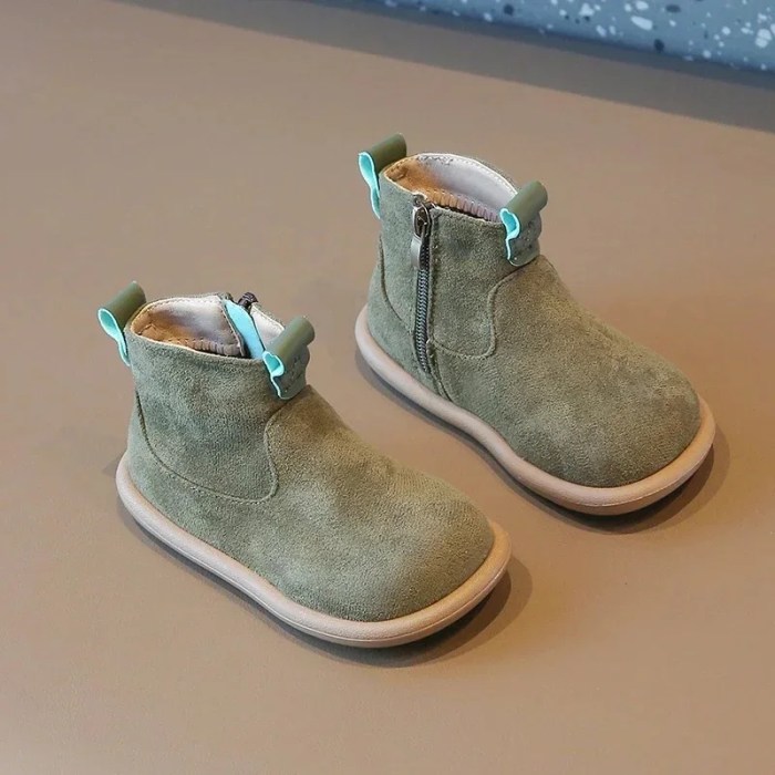 autumn winter baby boys girls boots oxford suede Autumn Winter Baby Boys Girls Boots Oxford Suede