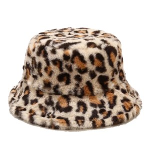 unisex fluffy fur winter bucket hat – fisherman cap Unisex Fluffy Fur Winter Bucket Hat – Fisherman Cap 3