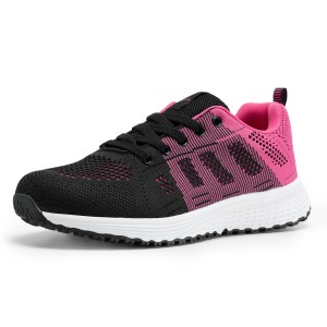 FitVille Women's Sports Shoes – Comfortable, Stylish, Lightweight & Breathable Knitted Running Shoes 4