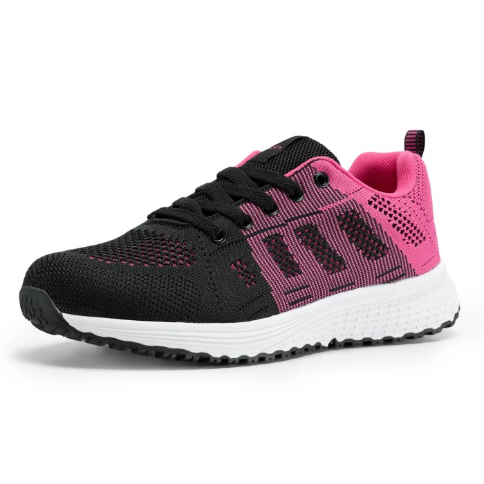 FitVille Women's Sports Shoes – Comfortable, Stylish, Lightweight & Breathable Knitted Running Shoes 4