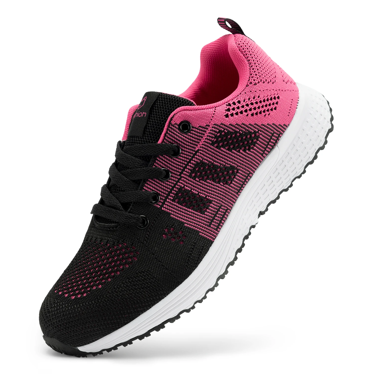 FitVille Women's Sports Shoes – Comfortable, Stylish, Lightweight & Breathable Knitted Running Shoes