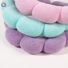 Puffy Makeup Spa Headband for Women – Soft Sponge Hairband for Skincare, Yoga, Face Wash & Facial Masks 3