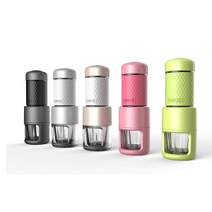 staresso coffee maker red dot award winner portable espresso cappuccino quick cold brew manual coffee maker machines all in one pink Coffee Brewer