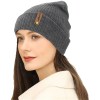 Unisex Winter Knitted Beanie Hat – Warm Fashion Balaclava Skull Cap for Men & Women 1