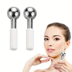 Crystal Ball Facial Massage Balls – Stainless Steel Ice Globes for Lifting, Wrinkle Removal & Skin Care 2