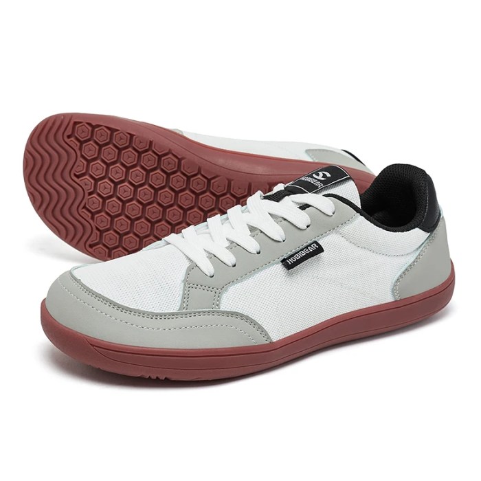 HOBIBEAR Barefoot Minimalist Shoes for Women & Men – Wide Toe Box, Zero Drop, Lace-Up Lightweight Walking Sneakers 5