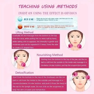 2Pcs LCE Cooling Globes for Face & Eyes - Facial Massager Roller, Freezable LCE Balls for Skin Care 4