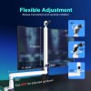 fifine low profile boom arm microphone stand with desk mount/cable managment, adjustable mic boom FIFINE Low-profile Boom Arm Microphone Stand with Desk Mount/Cable Managment, Adjustable Mic Boom 3