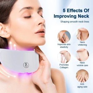 7-Color LED Facial & Neck Mask – Red Light Therapy for Skin Tightening, 4