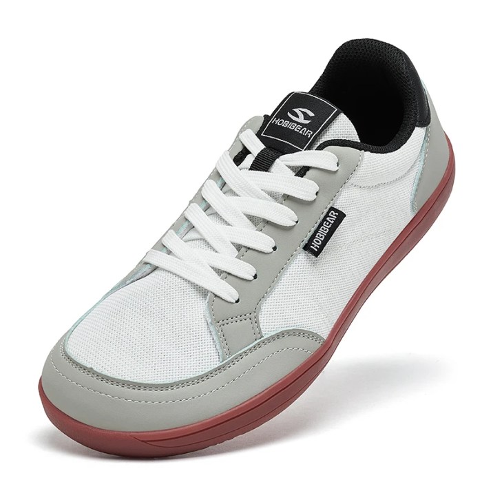 HOBIBEAR Barefoot Minimalist Shoes for Women & Men – Wide Toe Box, Zero Drop, Lace-Up Lightweight Walking Sneakers