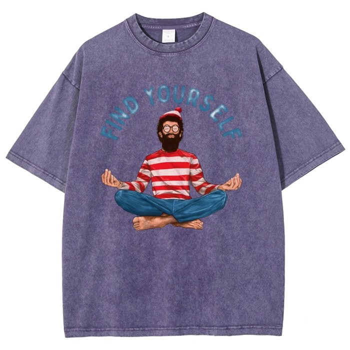 find yourself where's wally oversized t shirt Find Yourself Where's Wally Oversized T Shirt 4