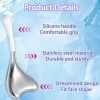 Cooling Spa Ice Globes & Gua Sha Cryo Sticks – Stainless Steel Face & Eye Massager for Skin Care 3