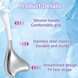 cooling spa ice globes & gua sha cryo sticks – stainless steel face & eye massager for skin care Cooling Spa Ice Globes & Gua Sha Cryo Sticks – Stainless Steel Face & Eye Massager for Skin Care 3