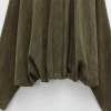 women's faux suede jacket – stylish loose fit with collar & shoulder straps Women's Faux Suede Jacket – Stylish Loose Fit with Collar & Shoulder Straps 5